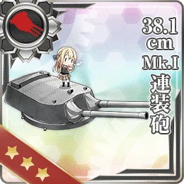 38.1cm Mk.I連装砲