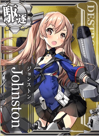 Hi! あたしがフレッチャー級、USS ジョンストンよ！