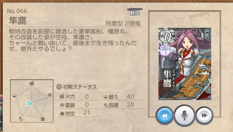 隼鷹 艦これ改 攻略 まとめ Wiki 隼鷹 艦これ改 攻略 まとめ Wiki