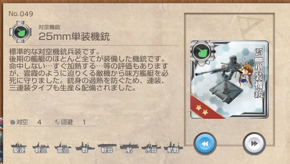 25mm単装機銃 艦これ改 攻略 まとめ Wiki