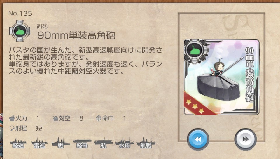 90mm単装高角砲 艦これ改 攻略 まとめ Wiki 90mm単装高角砲 艦これ改 攻略 まとめ Wiki