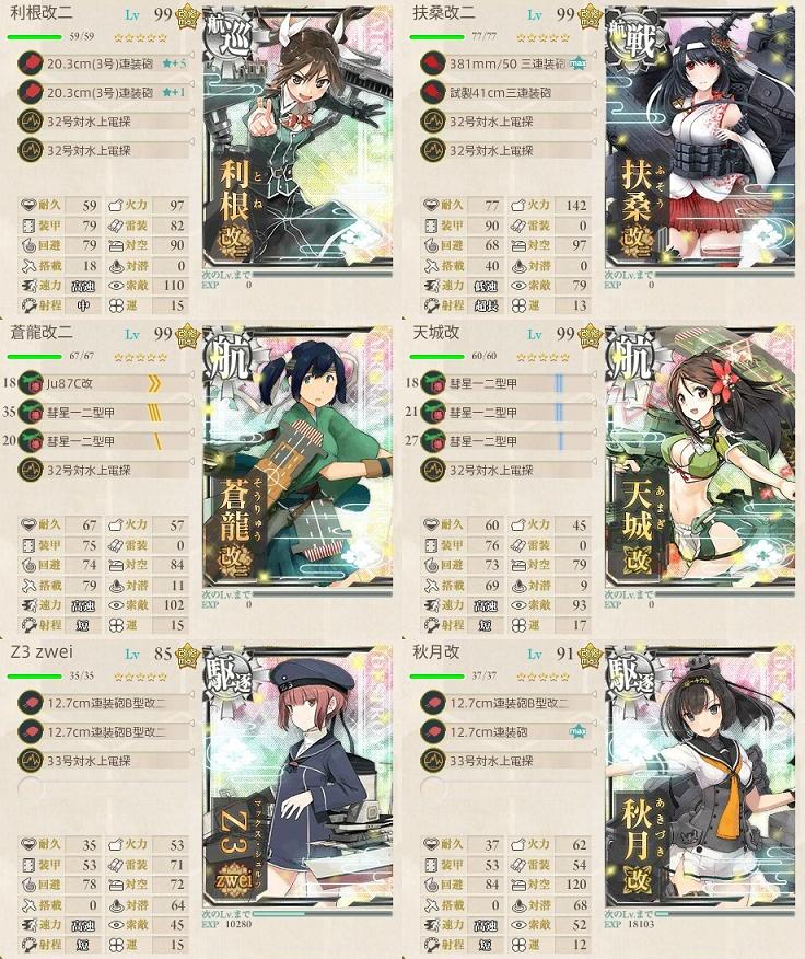 E2 主作戦 コロネハイカラ島沖 艦これ Wiki