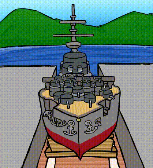 戦艦メビウスちゃん-高速ver.gif
