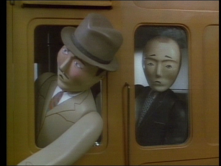TV版第2シーズンでエドワードの客車に乗車しているウェルズワースの牧師