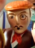 TV版第5シーズンのオレンジのハンチング帽の男性