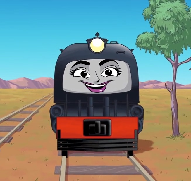 Thomas' YouTube World Tourのガーラット式機関車