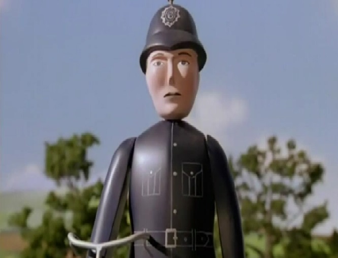 TV版第4シーズンのクロバンズ・ゲートの警察官