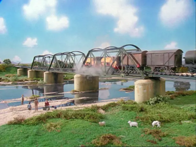 TV版第3シーズンのグレート・ウェスタン鉄道の有蓋貨車