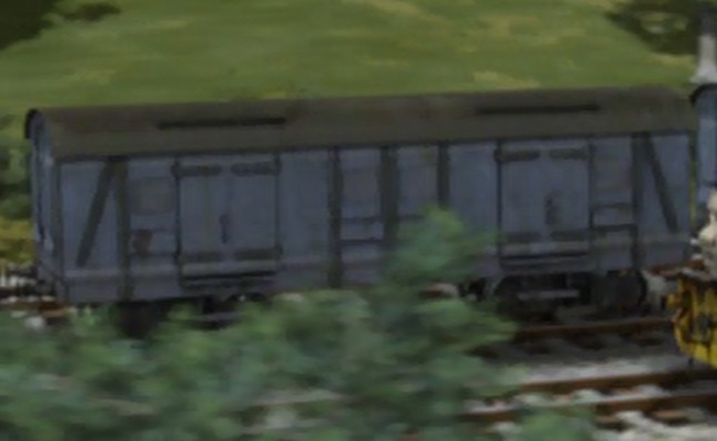 TV版第17シーズンのサウス・イースタン・アンド・チャタム鉄道のディアグラム960PMV（ボギー車）