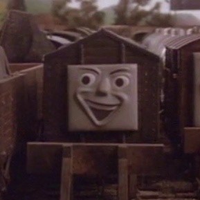 TV版第2シーズンの茶色の塩の有蓋貨車（タイプ1）2（茶）