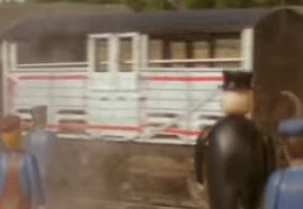 TV版第4シーズンのサーカスのグレート・ウェスタンの家畜貨車