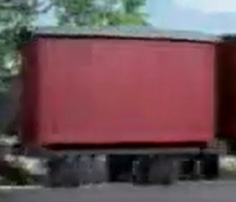 TV版第6シーズンのスカーロイ鉄道の有蓋貨車