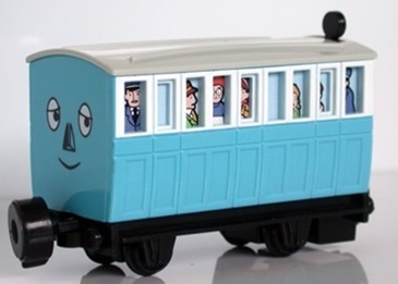 トーマスエンジンコレクションの高山鉄道の青い客車