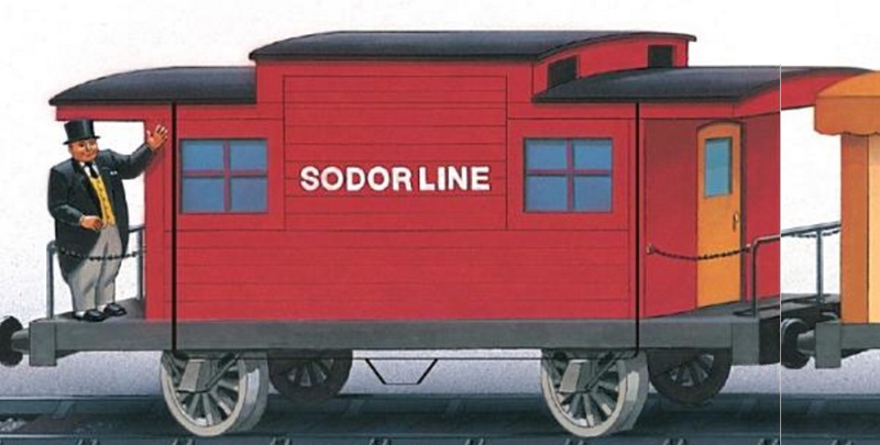 絵本のソドー鉄道のカブース
