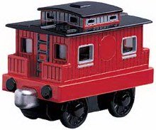 Take Alongの赤いソドー鉄道のカブース