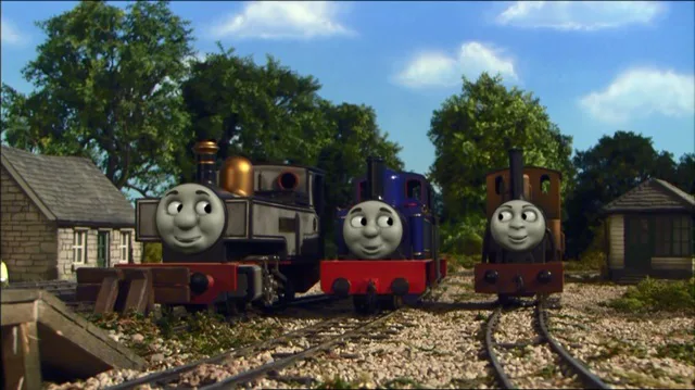 第12シーズンで乗換駅でフレディーとダンカンと共にいるマイティマック