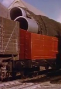 TV版第2シーズンのリントン・アンド・バーンステイプル鉄道のロング貨車2