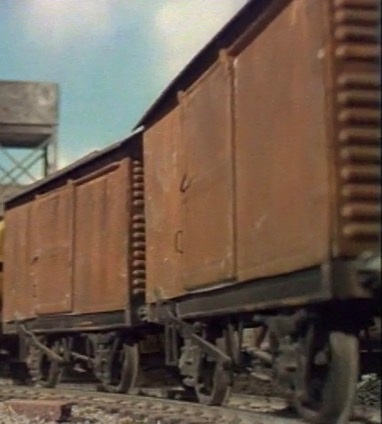 TV版第3シーズンのロンドン・アンド・ノース・イースタン鉄道の有蓋貨車（タイプ1）