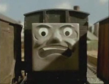 TV版第4シーズンの黒いロンドン・アンド・ノース・ウェスタン鉄道の有蓋貨車3