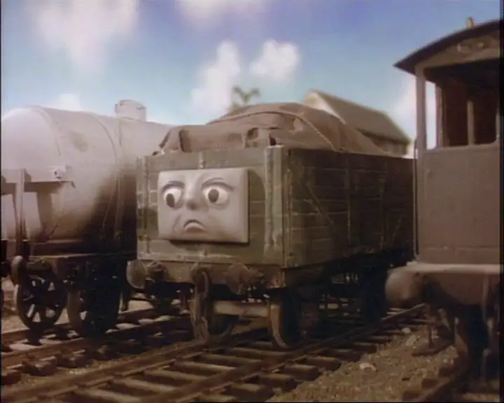 ロンドン・ブライトン・アンド・サウス・コースト鉄道のいじわる貨車の顔の有蓋貨車の顔のモデル