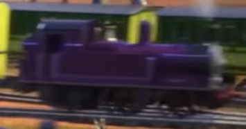 TV版第22シーズンの紫のタンク機関車