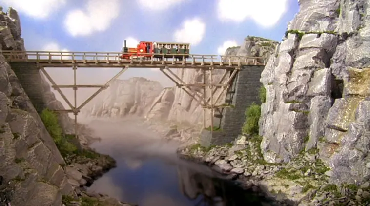 TV版第7シーズンの古い木製の橋2