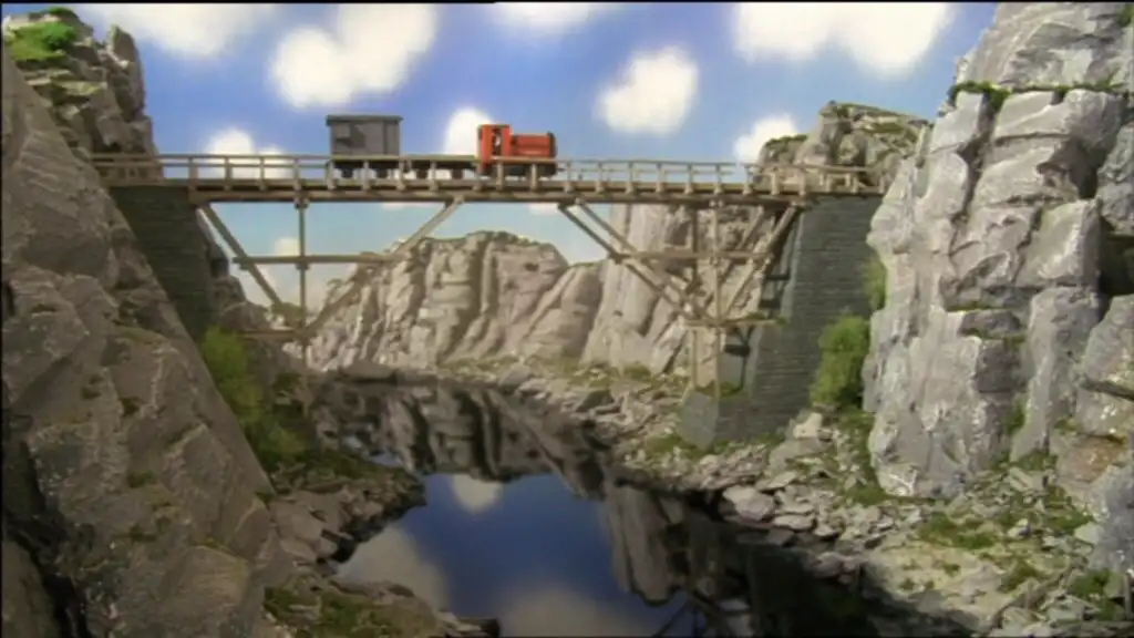 TV版第7シーズンの古い木製の橋