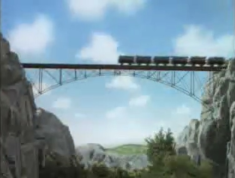 TV版第5シーズンの古い鉄橋