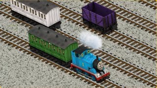 Lift, Load, and Haulの支線客車（緑）