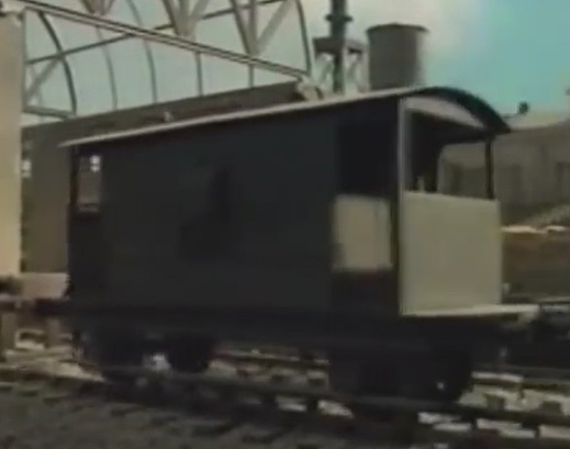 TV版第3シーズンの灰色のイギリス国鉄の20トンブレーキ車7