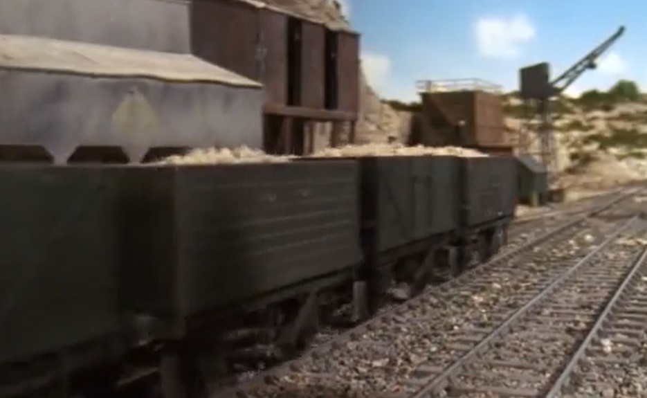 TV版第7シーズンの石を積んだ貨車