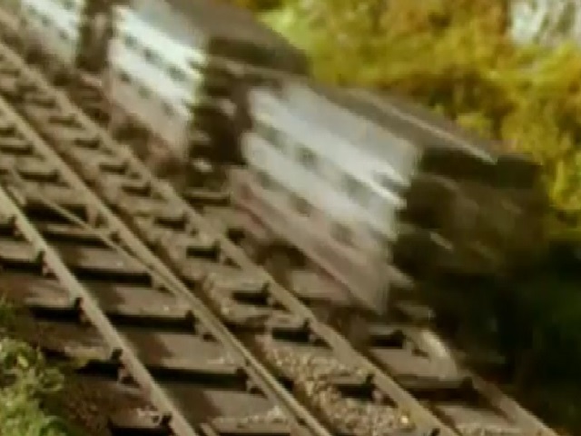 TV版第4シーズンの石材を積んだスレート貨車（小型模型の顔）