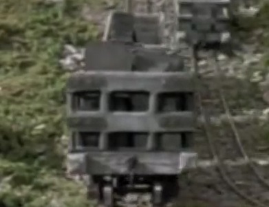 TV版第6シーズンの石材を積んだスレート貨車