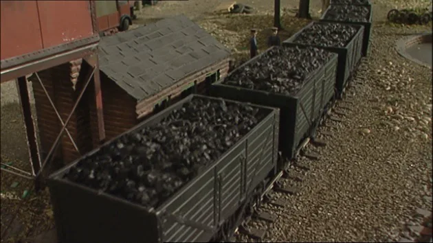 TV版第8シーズンの石炭の無蓋貨車2