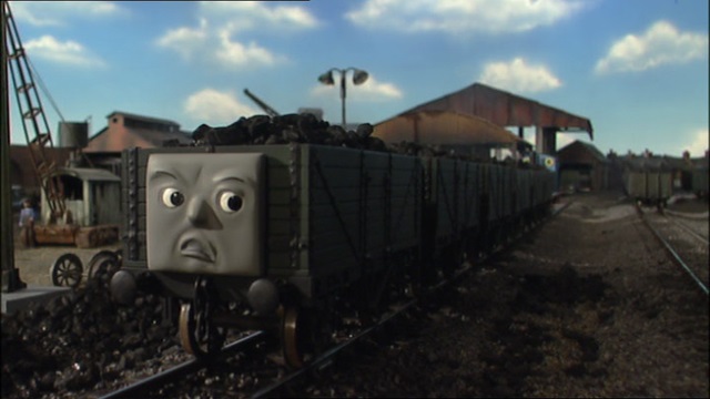 TV版第8シーズンの石炭の貨車