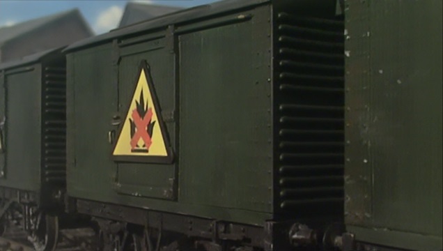 TV版第8シーズンの花火の有蓋貨車