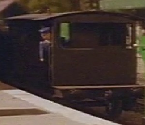 TV版第2シーズンの顔付きのイギリス国鉄の20トンブレーキ車（顔なし）