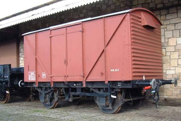実車のイギリス国鉄の12トン有蓋貨車