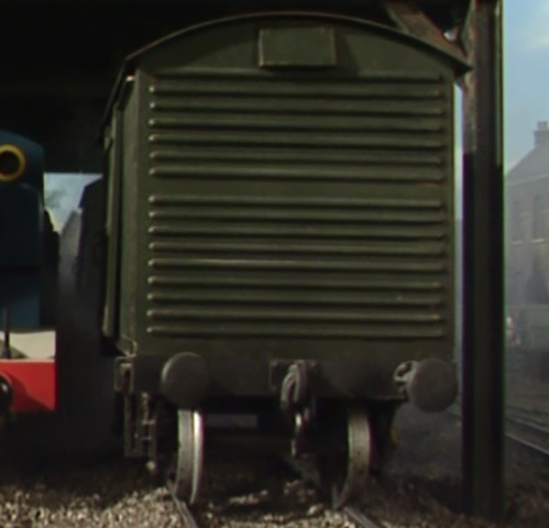 TV版第10シーズンのロンドン・アンド・ノース・イースタン鉄道の有蓋貨車（タイプ2）