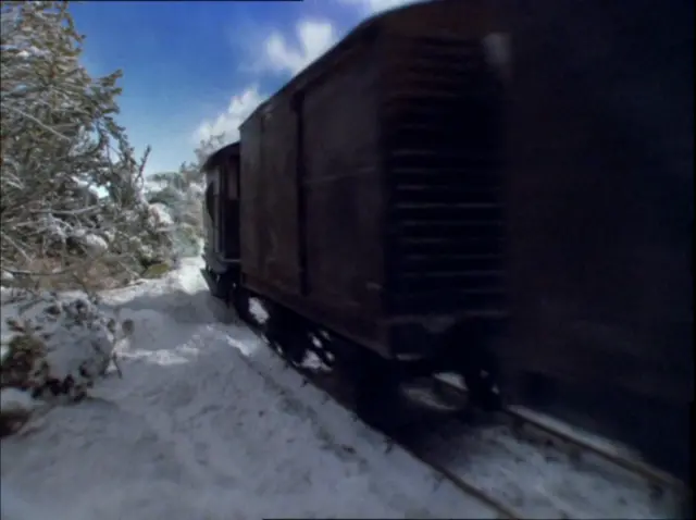 TV版第1シーズンのロンドン・ミッドランド・アンド・スコティッシュ鉄道の12トン有蓋貨車