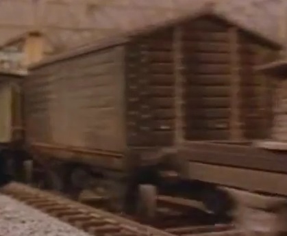 TV版第2シーズンの焦茶色の塩の有蓋貨車（タイプ1）