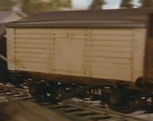 TV版第2シーズンの薄いクリーム色の塩の有蓋貨車（タイプ1）3