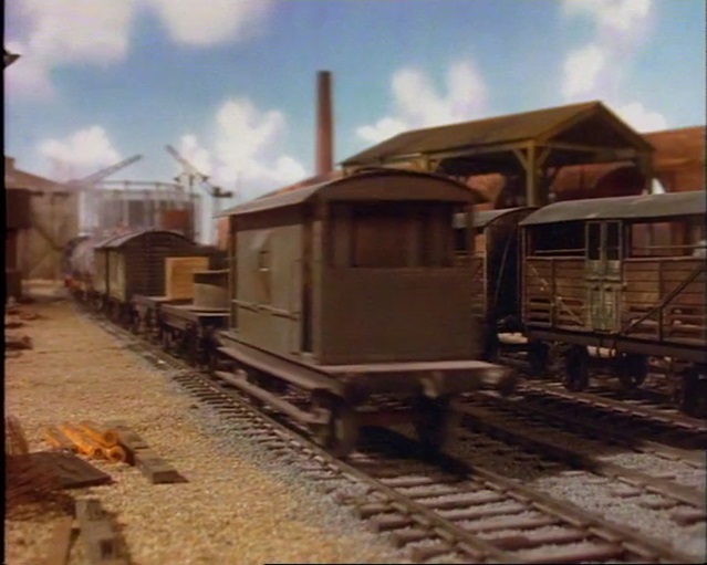 TV版第2シーズンの灰色のイギリス国鉄の20トンブレーキ車6