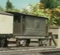 TV版第3シーズンの灰色のイギリス国鉄の20トンブレーキ車13
