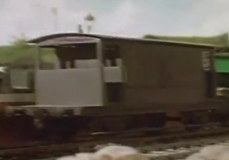 TV版第2シーズンの灰色のイギリス国鉄の20トンブレーキ車5