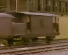 TV版第5シーズンの灰色のイギリス国鉄の20トンブレーキ車