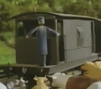 TV版第2シーズンの灰色のイギリス国鉄の20トンブレーキ車3