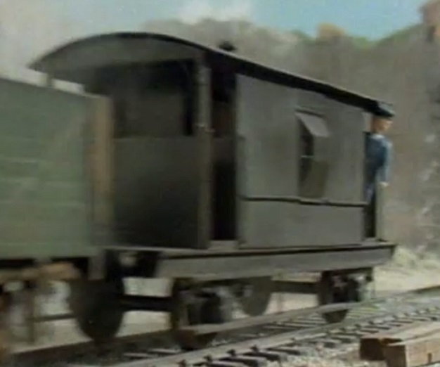 TV版第3シーズンの灰色のイギリス国鉄の20トンブレーキ車11