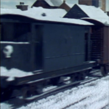 TV版第6シーズンの灰色のイギリス国鉄の20トンブレーキ車2