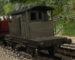 TV版第9シーズンの灰色のサザン鉄道の25トンブレーキ車